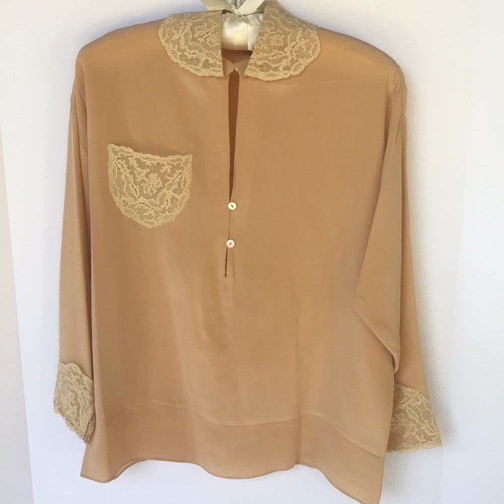 Vintage Beverly Hills Silk Blouse